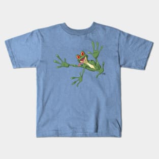 Frog Leaping Kids T-Shirt